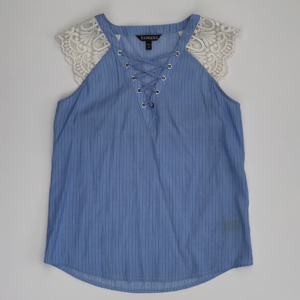 Lace up top